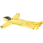 Semptec Urban Survival Technology Kinderschlafsack mit Armen und Beinen, Größe S, 150 cm, gelb Semptec Urban Survival Technology
