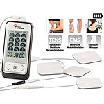 newgen medicals Medizinischer 3in1-Elektro-Stimulator für TENS, EMS, Massage, 36 Prog. newgen medicals Medizinisches TENS-, EMS- & Massage-Reizstrom-Geräte