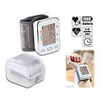 newgen medicals Handgelenk-Blutdruckmessger&auml;t, XL-Display, WHO-Standard newgen medicals Handgelenk-Blutdruckmessger&auml;te