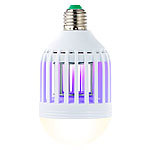 Exbuster 2in1-UV-Insektenkiller und LED-Lampe, E27, 9 Watt, 550 Lumen, warmweiß Exbuster 2in1-UV-Insektenvernichter und Lampen