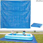 Speeron Poolunterlage für aufblasbare Swimmingpools, 275 x 275 cm Speeron
