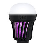 Exbuster 2er-Set UV-Insektenvernichter & Camping-Laterne mit Batterie, dimmbar Exbuster UV-Insektenvernichter und LED-Camping-Laterne, Batterie-betrieben