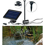Tye A Solarteichpumpe Solarenergie Wasserpumpe mit Filter für Gartenteich Springbrunnen Aquarium Yukio Baumarkt 