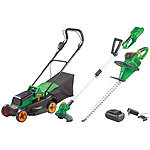 AGT Professional Akku-Gartenwerkzeug-Komplett-Set Serie AW-40, 40 Volt AGT Professional Akku-Gartenwerkzeug-Sets