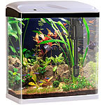 Sweetypet Nano-Aquarium-Komplett-Set mit LED-Beleuchtung, Pumpe und Filter, 25 l Sweetypet