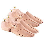 infactory 2 Paar Premium-Schuhspanner aus Zedernholz, 3-fach gefedert, Gr. 40/41 infactory Schuhdehner