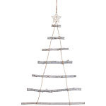Britesta Deko-Holzleiter in Weihnachtsbaum-Form, Versandrückläufer Britesta Deko-Holzleitern in Weihnachtsbaum-Form