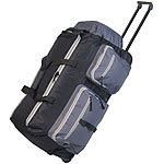 Xcase Faltbare XL-Reisetasche mit Trolley-Funktion & Teleskop-Griff, 72 l Xcase Faltbare Trolley-Reisetaschen