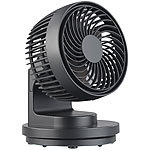 Sichler Haushaltsgeräte USB-Tischventilator, 3 Stufen, Oszillation, Versandrückläufer Sichler Haushaltsgeräte USB-Tischventilatoren