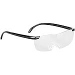 PEARL 2er-Set randlose Vergrößerungs-Brille, 1,6-fach, mit Schutz-Tasche PEARL Vergrößerungs-Brillen