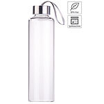 PEARL Trinkflasche aus Borosilikat-Glas, 550 ml, spülmaschinenfest, BPA-frei PEARL Trinkflaschen aus Borosilikat-Glas