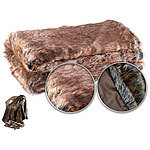 Wilson Gabor Hochwertige Pelzimitat-Decke in Zobelfell-Optik, 200 x 150 cm Wilson Gabor Web-Pelz-Decken