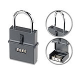 Xcase Bügel-Schlüssel-Safe, 0,8-mm-Stahl, Zahlenschloss, flexible Anbringung Xcase Bügel-Schlüsselsafes