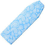 Sichler Haushaltsger&auml;te B&uuml;gelbrettbezug mit Komfort-Polsterung & Feder-Muster, L, 125 x 45 cm Sichler Haushaltsger&auml;te