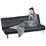 Wilson Gabor Weiche Meerjungfrau-Decke mit Flosse f&uuml;r Erwachsene, 180 x 70 cm, grau Wilson Gabor Meerjungfrau-Decken