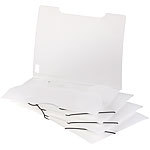 General Office 4er-Set Eckspanner-Einschlagmappen, Gummizug, Kunststoff, transparent General Office Eckspanner-Einschlagmappen