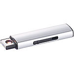PEARL 2er-Set elektronische Akku-USB-Feuerzeuge, Glühspirale, windgeschützt PEARL Elektrische Akku-Feuerzeuge