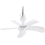 Sichler Haushaltsgeräte Mobiler Decken-Ventilator VT-141.D mit Aufhänger, 41 cm, 9 W Sichler Haushaltsgeräte Mobile Deckenventilatoren 