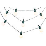 Lunartec LED-Lichterkette mit 20 Lämpchen, Versandrückläufer Lunartec Party-LED-Lichterketten in Glühbirnenform