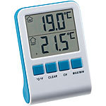 infactory 3 digitale Teich- und Poolthermometer mit LCD-Funk-Empfänger, IPX8 infactory Funk-Poolthermometer