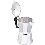 Cucina di Modena Espressokocher für 6 Tassen, für Induktions-Herde, Versandrückläufer Cucina di Modena Espressokocher für Induktion