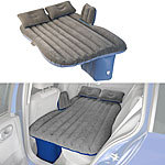 Lescars Aufblasbares Bett für den Auto-Rücksitz, mit Kissen und Fußraum-Stütze Lescars Auto-Luftbetten