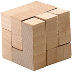 Playtastic Geduldspiel aus Holz "Super-Knobel-Pack" 5er-Set Playtastic Holz-Geduldspiele Packs