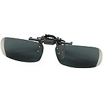 Speeron 2er-Set Sonnenbrillen-Clips "Slim" für Brillenträger, polarisiert Speeron Polarisierende Sonnenbrillen-Clips für Brillenträger