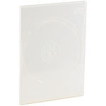 PEARL DVD Slim (7 mm) Einzel Box 10er-Set transparent PEARL DVD-Hüllen