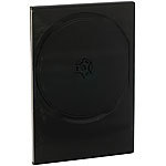 PEARL Doppel DVD Slim (7mm) Box 50er-Set schwarz PEARL DVD-Hüllen