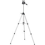 Somikon Profi-Alu-Stativ für Photo- und Videokameras, bis 157 cm hoch Somikon Dreibein Kamera Stative