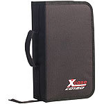 Xcase 2er-Set CD/DVD/BD-Taschen für je 120 CD/DVD/BDs Xcase