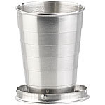 Semptec Urban Survival Technology Mini-Teleskopbecher (3 cl) mit Schl&uuml;sselanh&auml;nger Semptec Urban Survival Technology Teleskop Trinkbecher