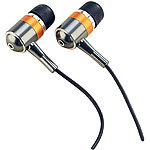 auvisio 2er Pack Stereo-Ohrhörer "Bass Tube" 3,5 mm Klinke auvisio In-Ear-Stereo-Kopfhörer