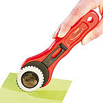 Your Design 3er-Set Rundmesser mit Perforationsklinge, Perforationsmesser Your Design Rundmesser mit Perforationsklingen