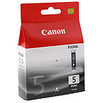 CANON Original Tintenpatrone PGI-5BK, black CANON Original-Canon-Druckerpatronen
