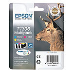 Epson Original Tintenpatronen Multipack T1306, cyan/magenta/yellow XL Epson Original-Epson-Druckerpatronen