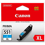 CANON Original Tintenpatrone CLI-551C XL, cyan CANON Original-Canon-Druckerpatronen