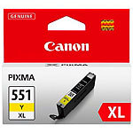 CANON Original Tintenpatrone CLI-551Y XL, yellow CANON Original-Canon-Druckerpatronen