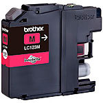 Brother Original Tintenpatrone LC-123M, magenta Brother Original-Tintenpatronen für Brother-Tintenstrahldrucker
