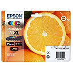 Epson Original Tintenpatronen Multipack 33XL T3357, BK/C/M/Y/PBK Epson Original-Epson-Druckerpatronen
