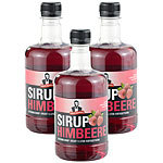 Sirup Royale mit Himbeer-Geschmack, 3x 0,5 Liter, PET-Flaschen Sirups