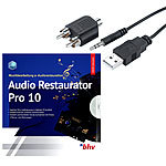 Q-Sonic Audio-Digitalisierer & MP3-Recorder mit Restaurator-Software Q-Sonic 