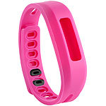 newgen medicals Wechsel-Armband f&uuml;r Fitness-Armband FBT-50, pink newgen medicals Fitness-Armb&auml;nder mit Bluetooth