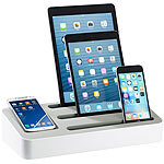 Callstel 4in1-Universal-Ladest&auml;nder f&uuml;r Tablets und Smartphones Callstel Mobilger&auml;tehalter f&uuml;r Smartphones & Tablets