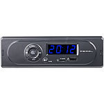 PEARL MP3-Autoradio CAS-300 mit Wiedergabe von USB & microSD, 2x 7 W PEARL