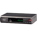 auvisio DVB-T2-Receiver mit H.265/HEVC für Full-HD-TV, HDMI & SCART, LAN, USB auvisio DVB-T2-Receiver