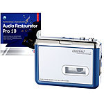 auvisio Tragbarer USB-Kassettenspieler für MP3-Aufnahme inkl. Software auvisio