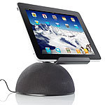auvisio Aktive Universal-Sound-Station MSS-240.k für iPad & Tablet-PC auvisio Sound-Stationen mit Tablet-Halter