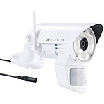 VisorTech Digitales Überwachungssystem DSC-720.mc mit 4 LED-HD-Kameras (IP54) VisorTech IP-Funk-Überwachungssysteme